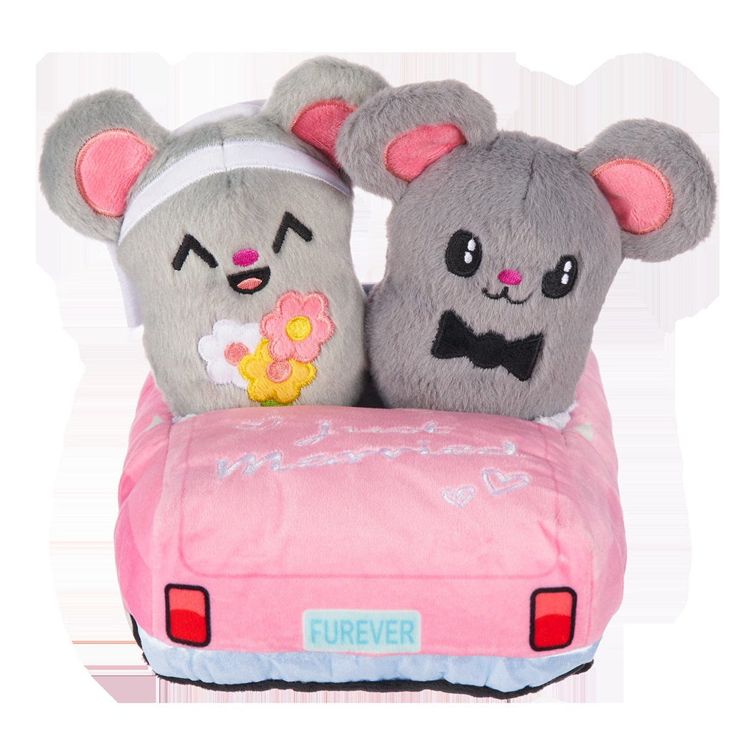 Mister and Mouses Plush Multi-Part Dog Toy