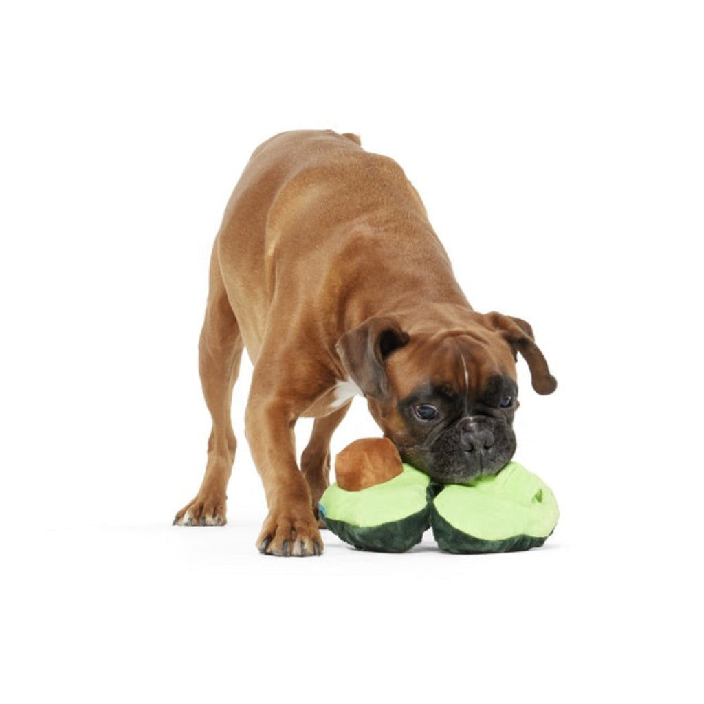 Arfocado Plush Enrichment + Tug Dog Toy