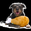 Mammoth Drumstick Plush Extra-Large Dog Toy
