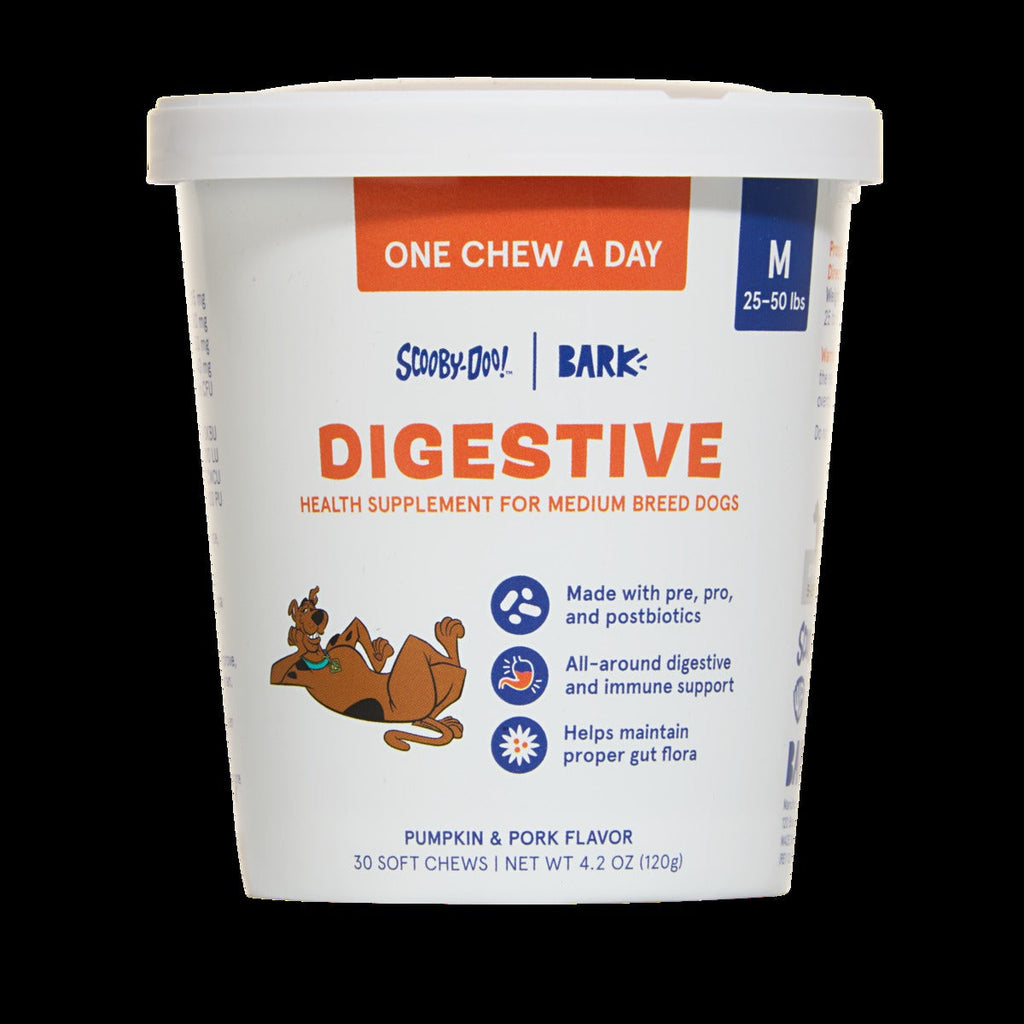 Scooby-DooTM Digestive Dog Treat Supplements, 30 Ct