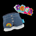 Grrroovy Threads Plush Multi-Part + Wearable Dog Toy