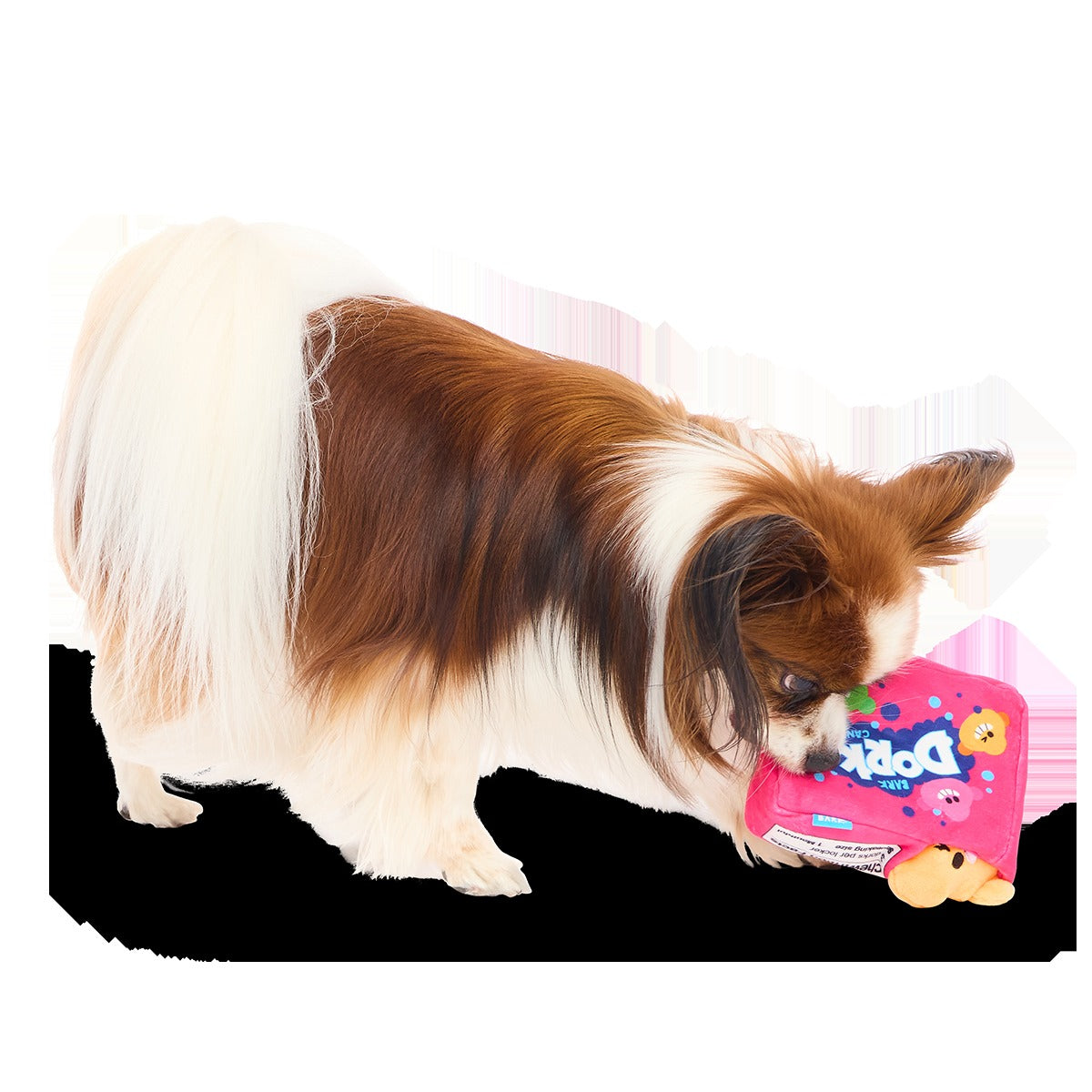 Dorks Plush Multi-Part + Enrichment Dog Toy
