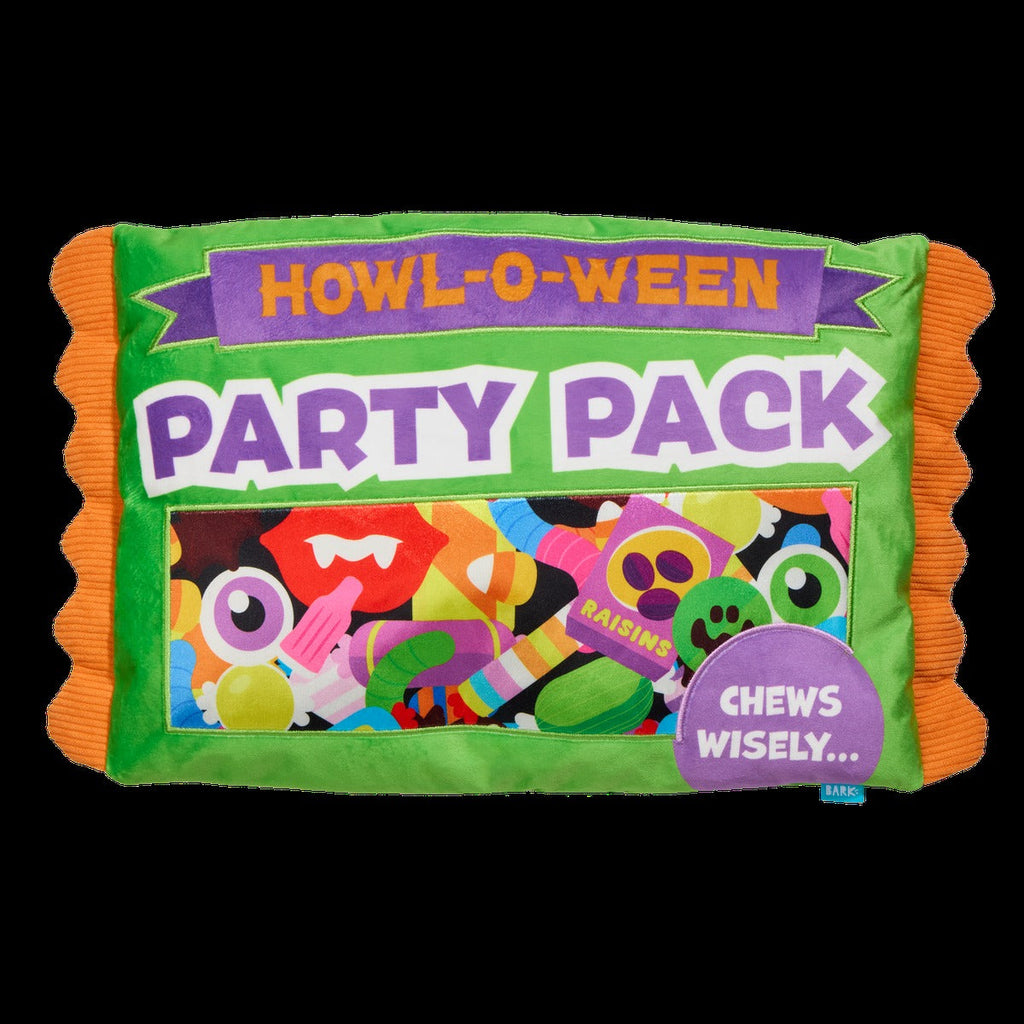 Chomp-Size Candy Pack Plush Extra-Large + 2-in-1 Dog Toy