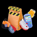 Buried Evidence Plush Multi-Part + Enrichment Dog Toy