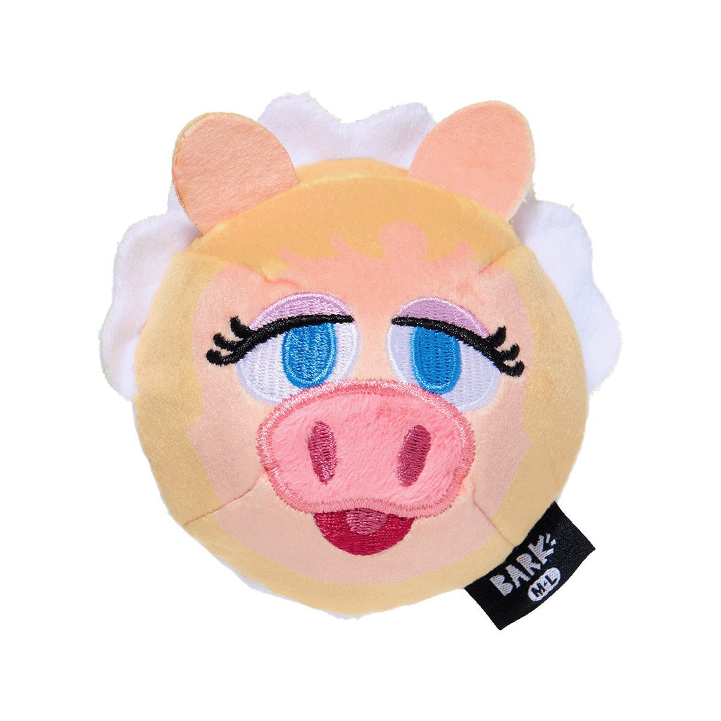 Miss Piggy as “Bouncing Emily Catch-it” Super Chewer Durable 2-in-1 + Fetch Dog Toy