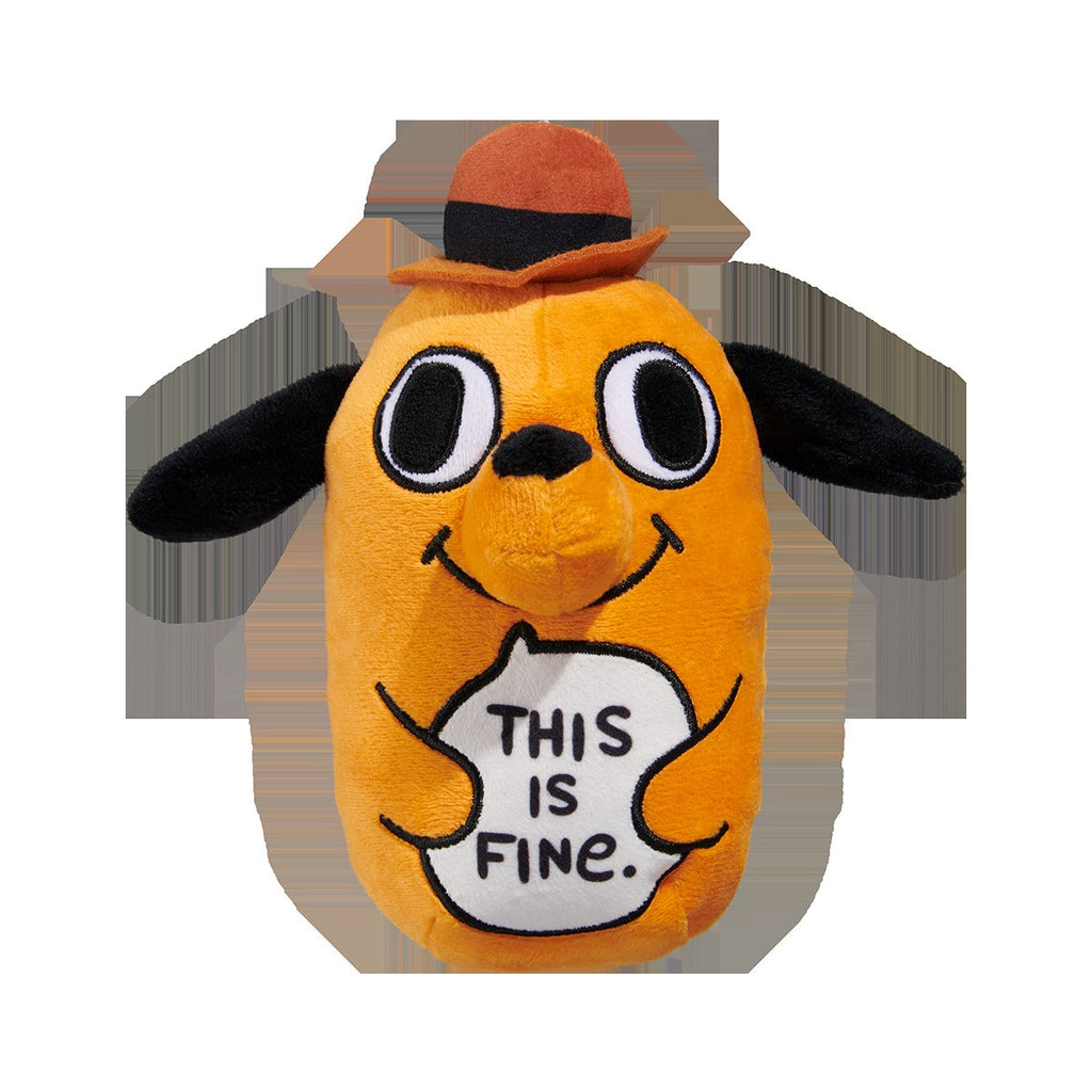 This is Fine Plush Multi-Part + Enrichment Dog Toy