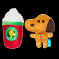 Gingersnoop Latte Multi Part Plush Dog Toy