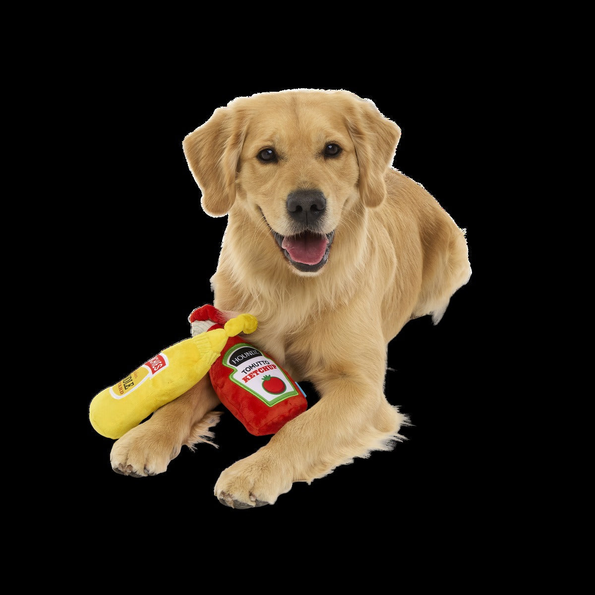 Pass The Condimutts Plush Tug Dog Toy