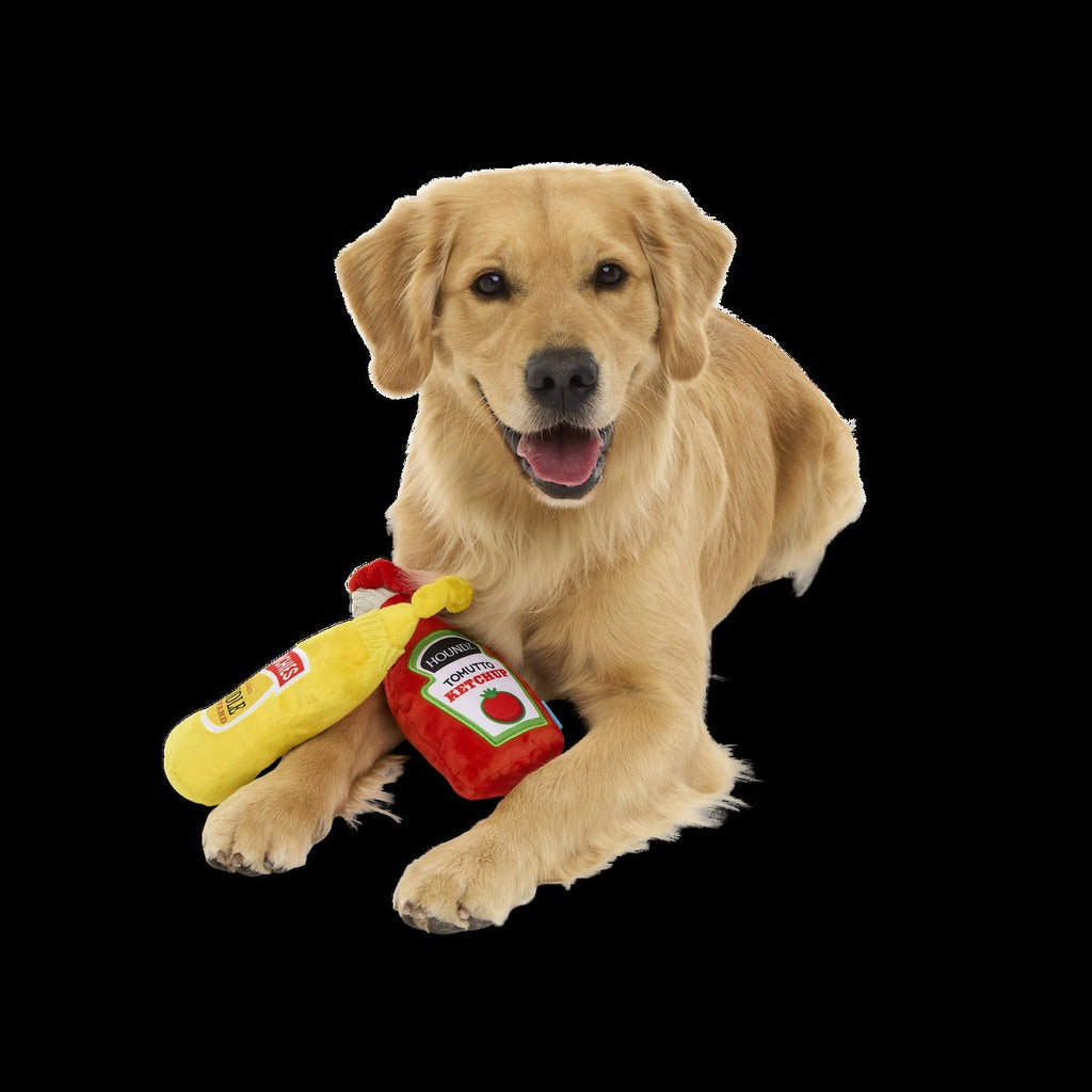 Pass The Condimutts Plush Tug Dog Toy