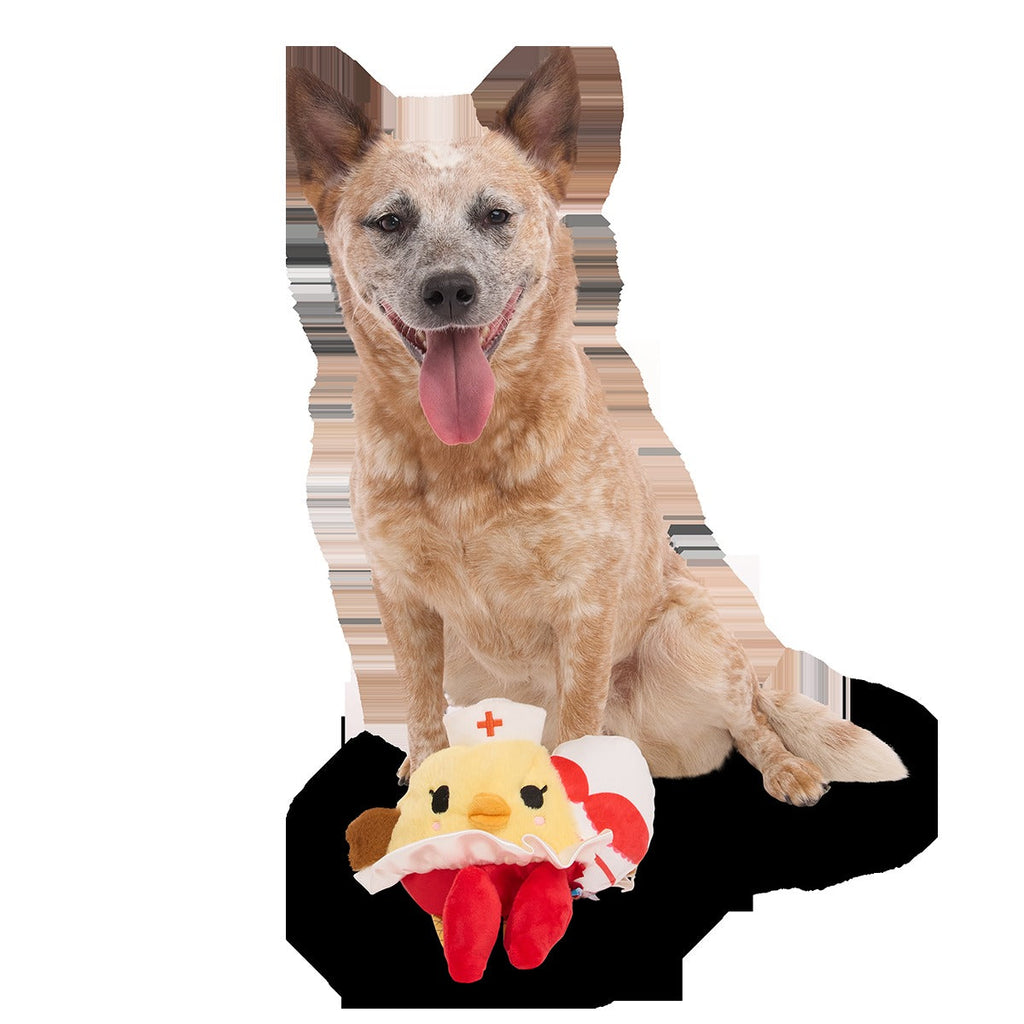 Nurse McSpicy Plush 2-in-1 + Tug Dog Toy