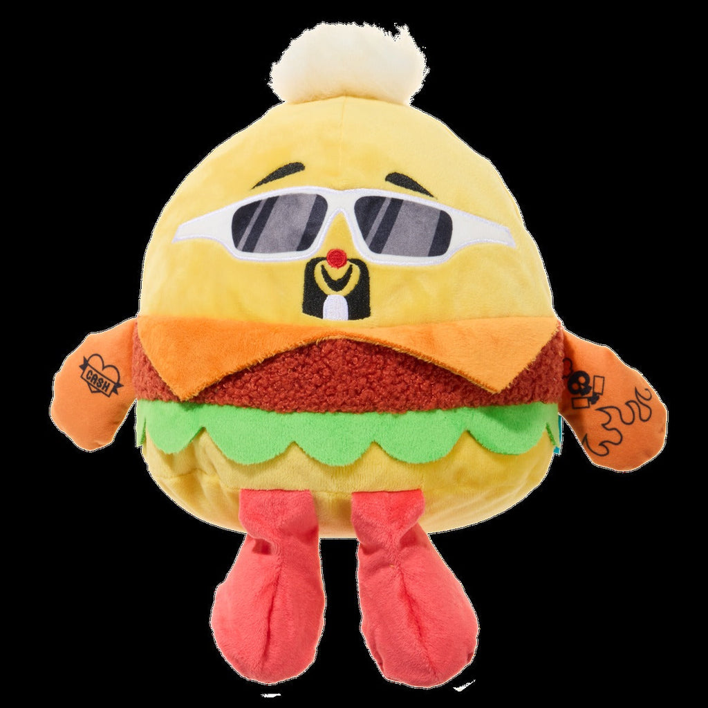 Flame-Grilled Fieri Plush Extra-Large + Tug Dog Toy
