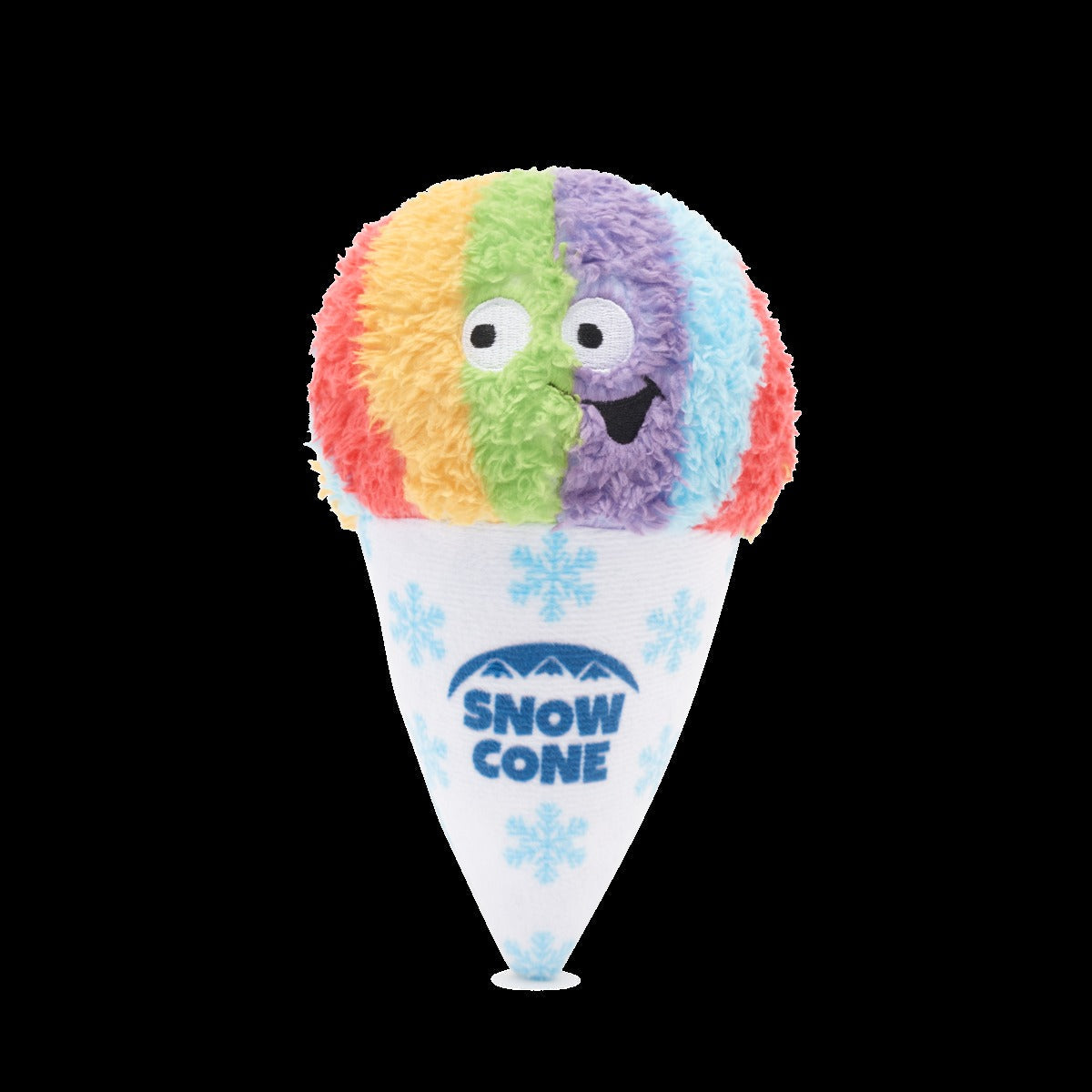 Throw Cone Plush Dog Toy