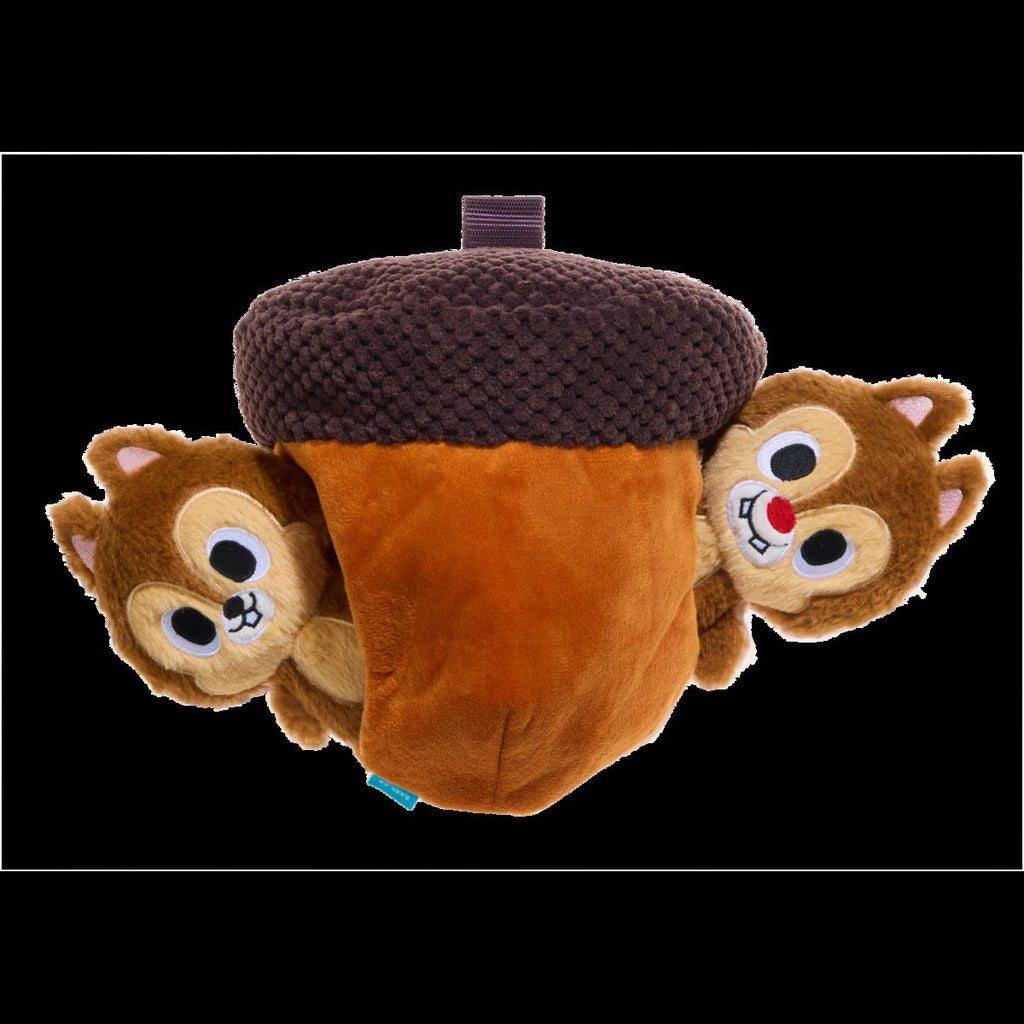 Chip 'N Dale in a Nutshell Plush Multi-Part + Enrichment Dog Toy