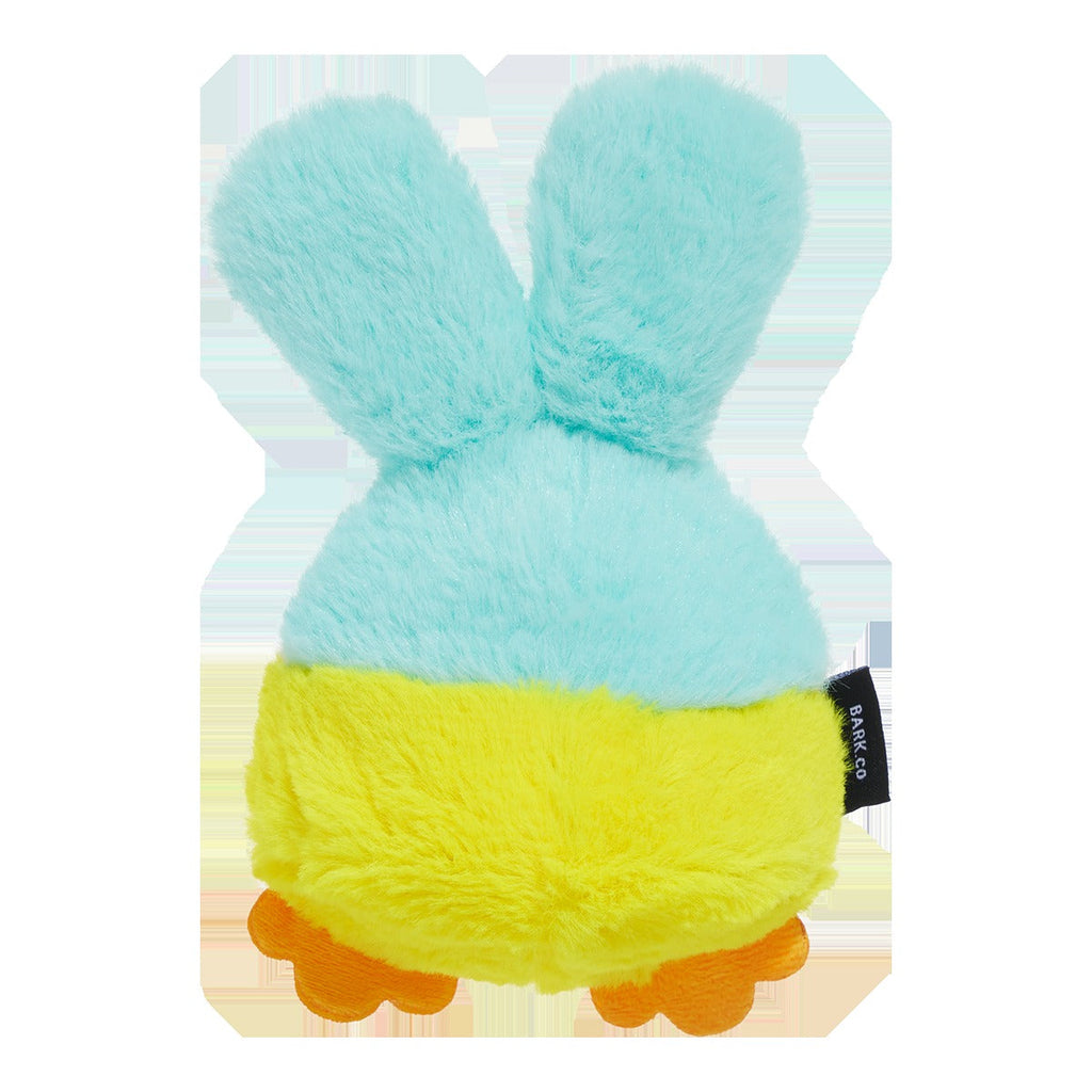 Good Hare Day Chick Super Chewer Durable 2-in-1 + Tug Dog Toy