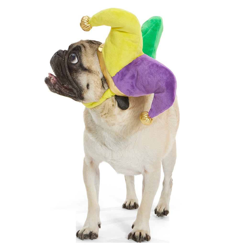 Fat Chewsday Hat Plush Wearable Tug Dog Toy