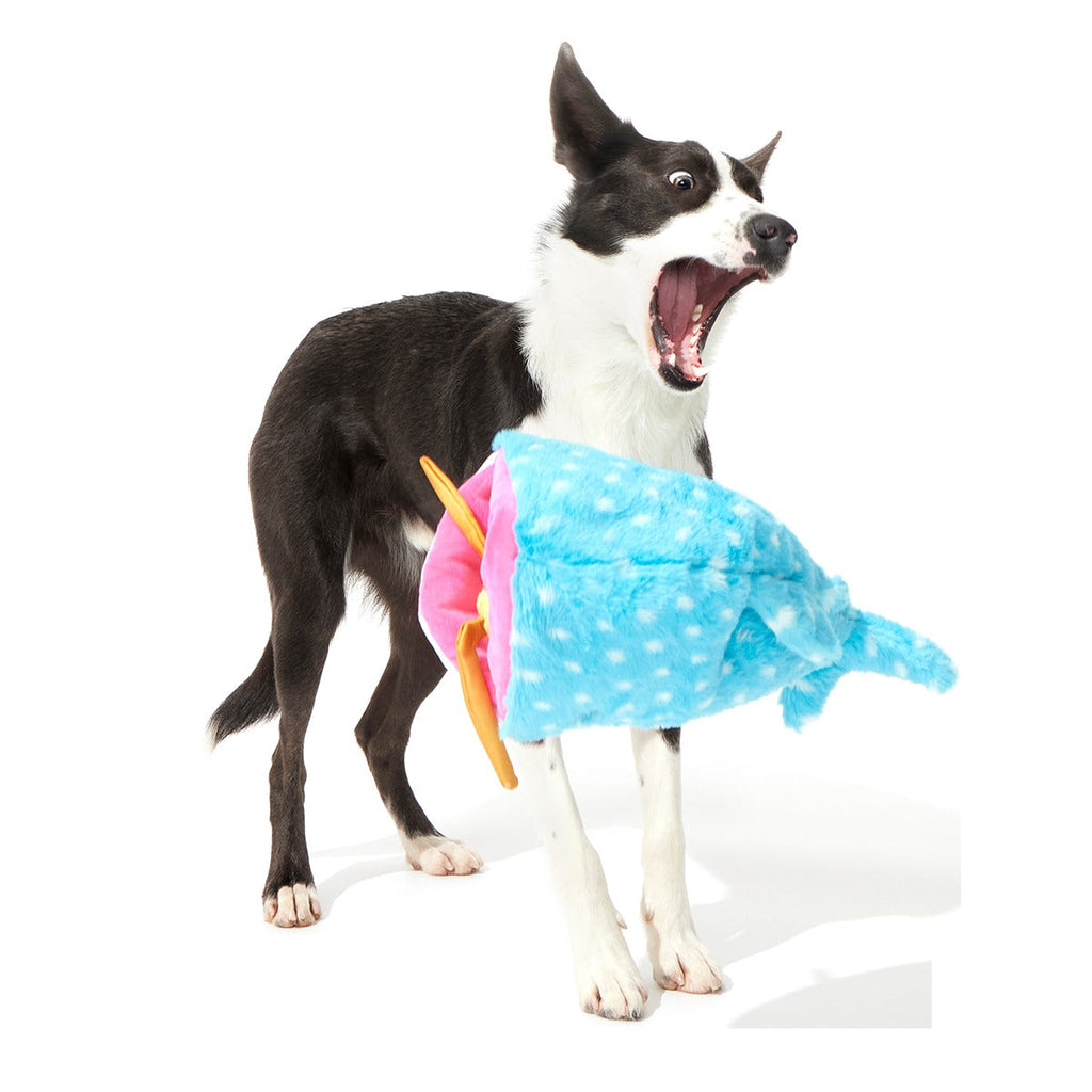 Big Mark The Whale Shark Plush Extra Large + Multi-Part Dog Toy