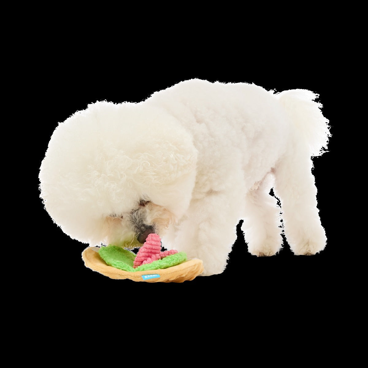 Tuna Won Taco Plush Enrichment Dog Toy