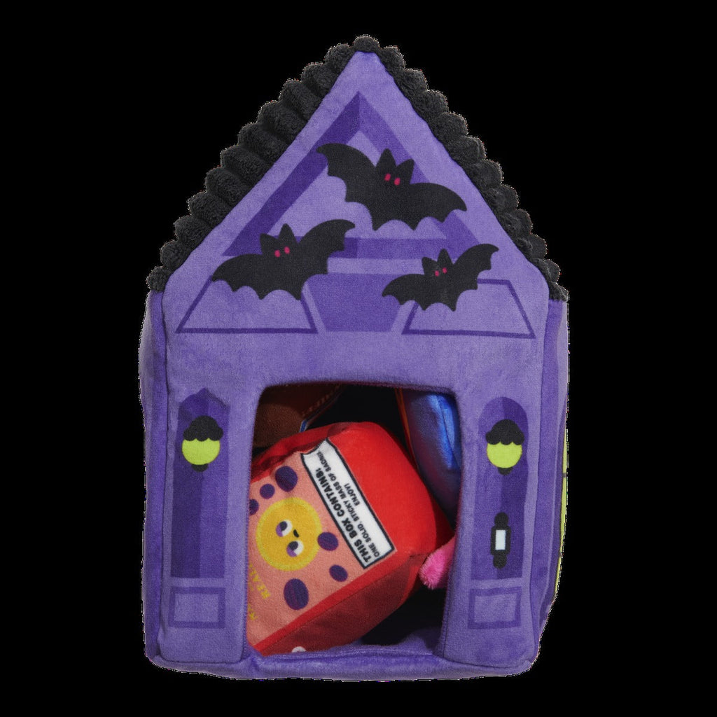 Squeak Street Trick-or-Treat Plush Multi-Part Dog Toy