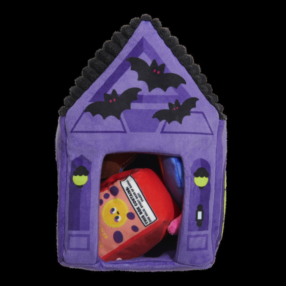 Squeak Street Trick-or-Treat Plush Multi-Part Dog Toy