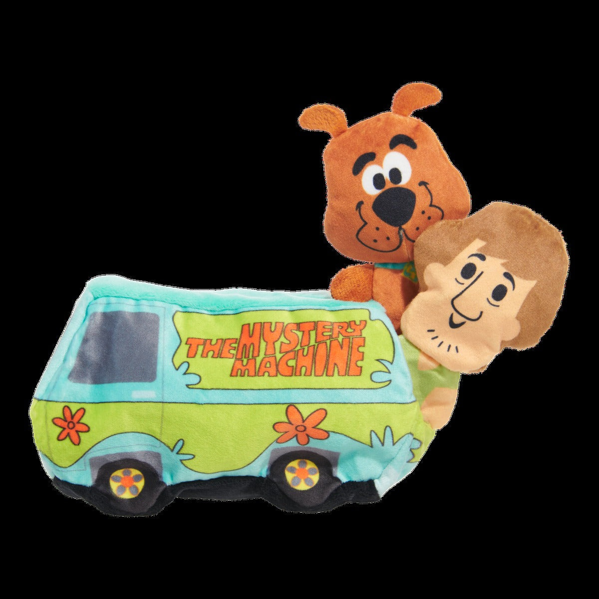 Meddling Kids Mystery MachineTM Plush Multi-Part + Enrichment Dog Toy