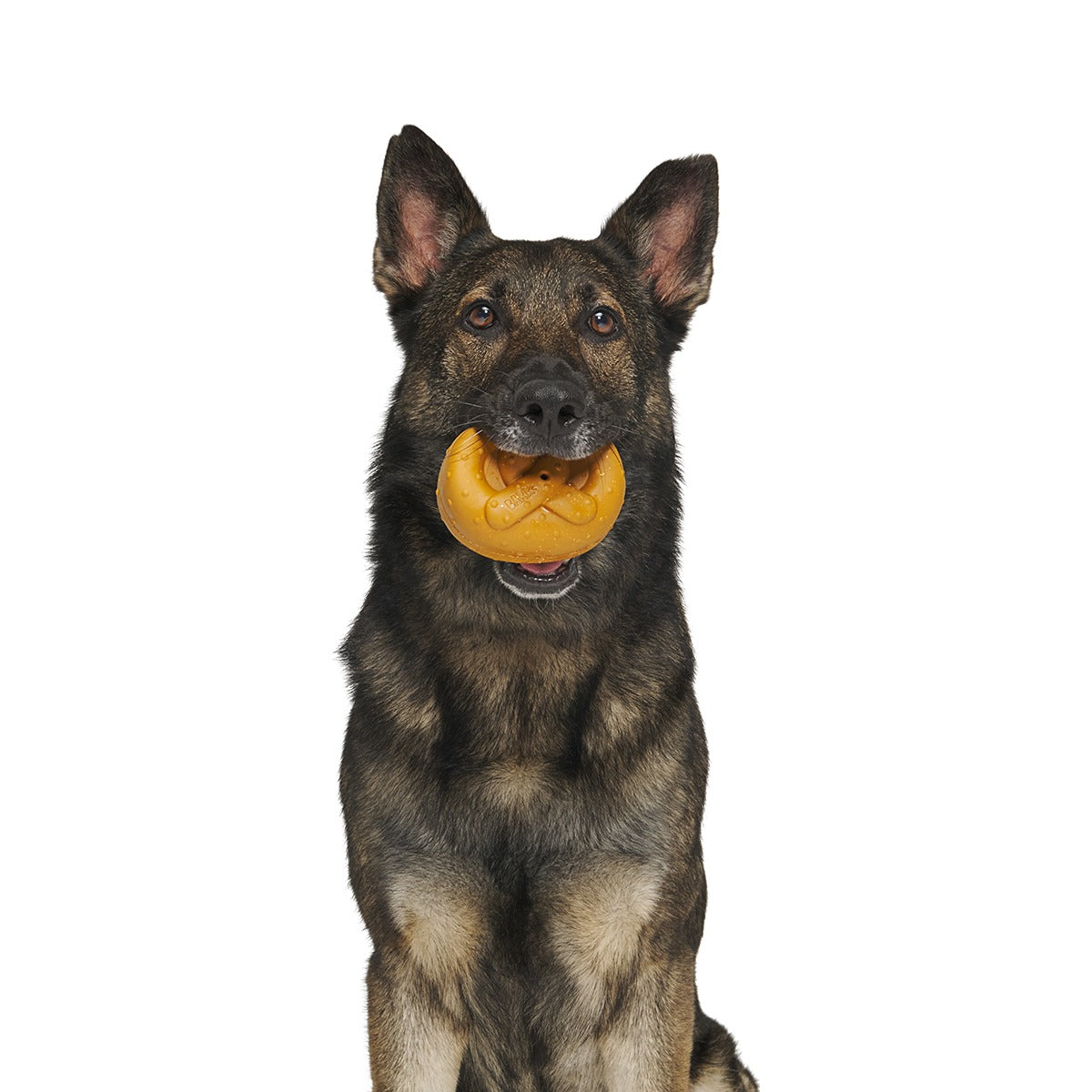 Barkvarian Pretzel Super Chewer Durable Fetch Dog Toy