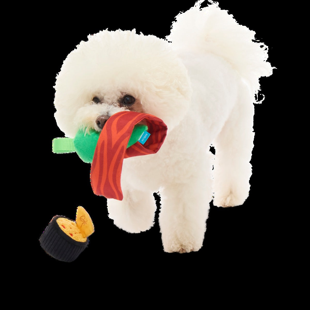 Guy's Yappetizers Plush Multi-Part Dog Toy