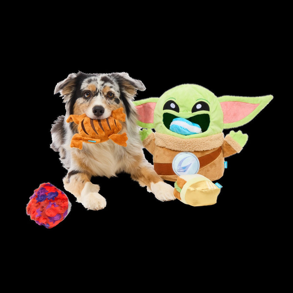 Snack Attack GroguTM Plush Extra-Large Multi-Part + Enrichment Dog Toy