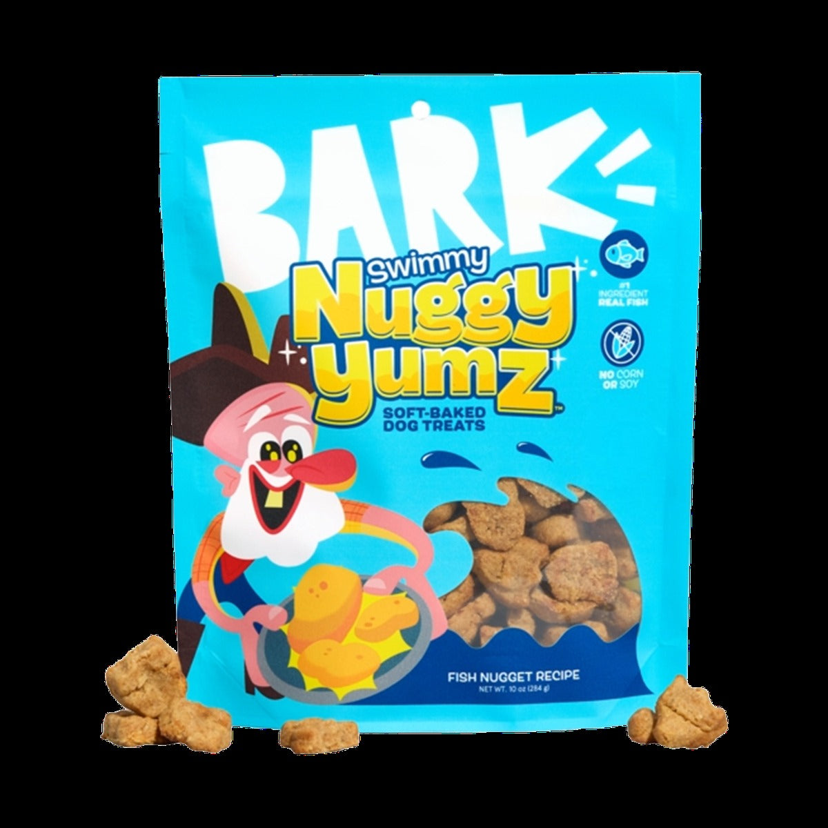 Swimmy Nuggy YumzTM Fish Soft & Chewy Dog Treats, 10 oz