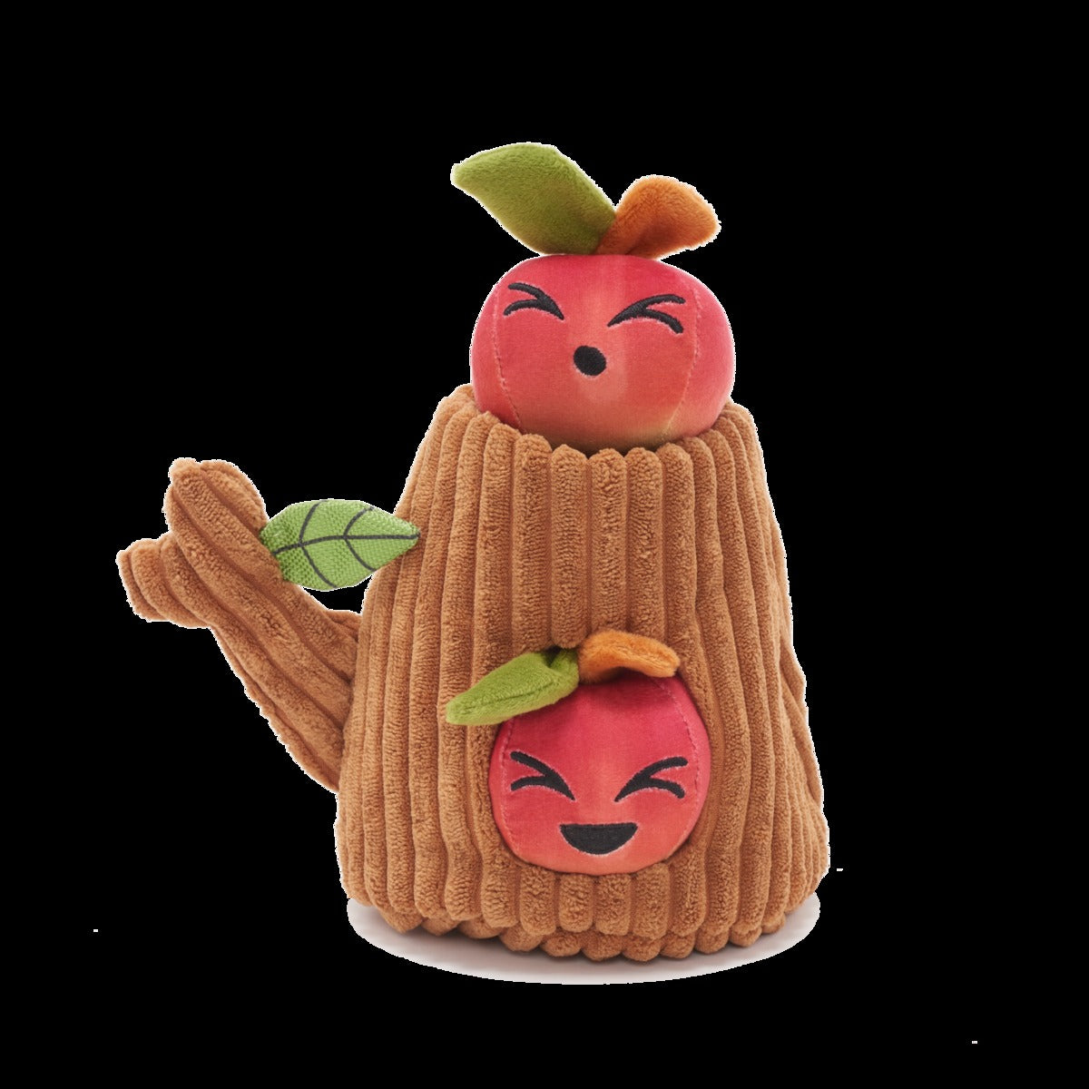 Them Apples Plush Multi-Part + Fetch + Enrichment Dog Toy