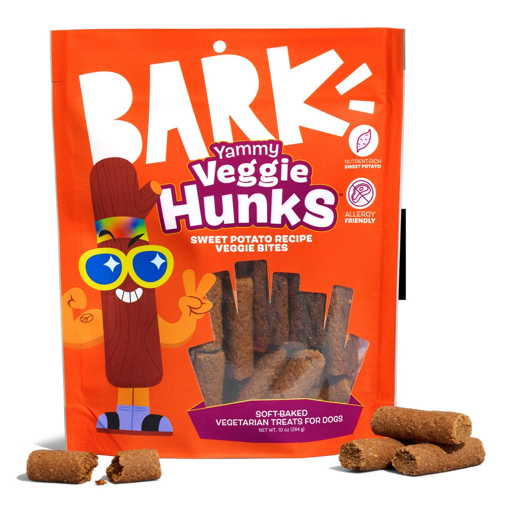 Yammy Veggie HunksTM Veggie Recipe Soft & Chewy Dog Treats, 10 oz