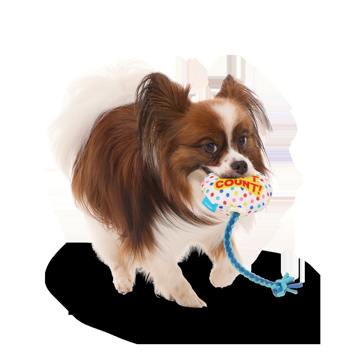 Yappy Birthday Balloon Plush Tug Dog Toy