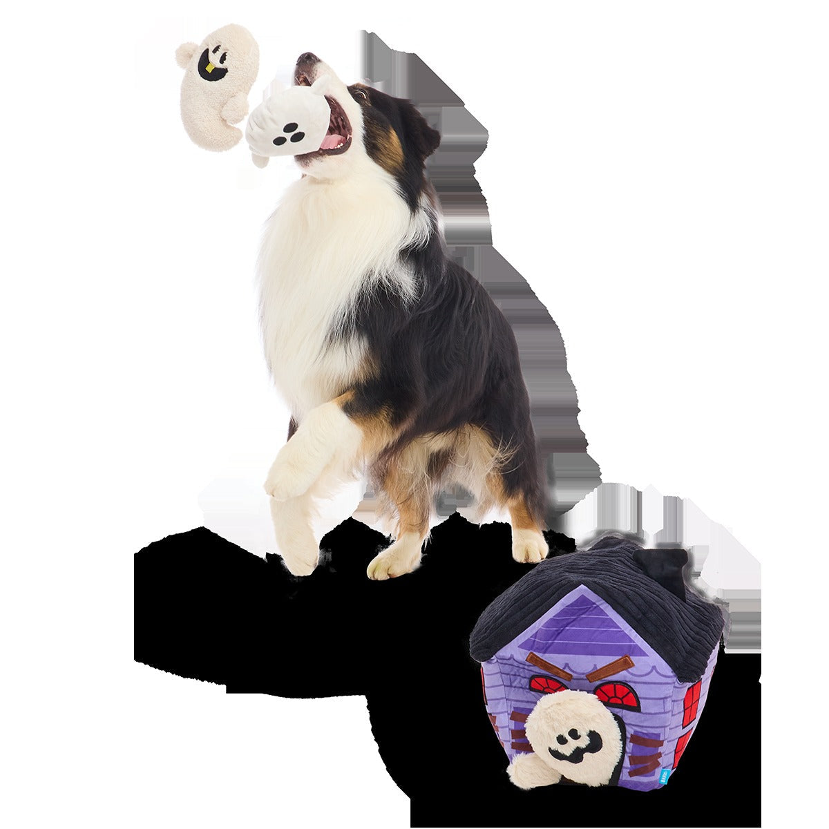 Paranormal Snacktivity Plush Extra-Large + Multi-Part + Enrichment Dog Toy
