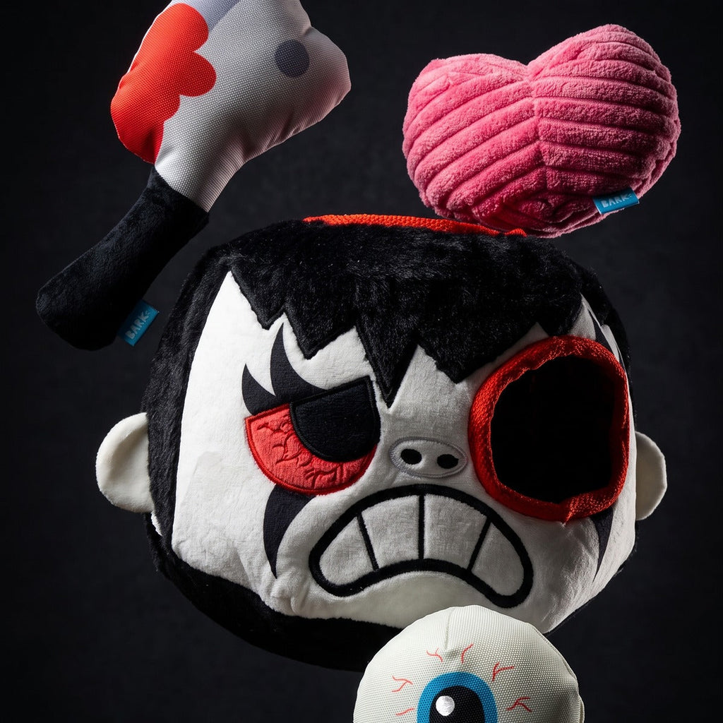 Dead Head Burow Plush Multi-Part + Enrichment Dog Toy