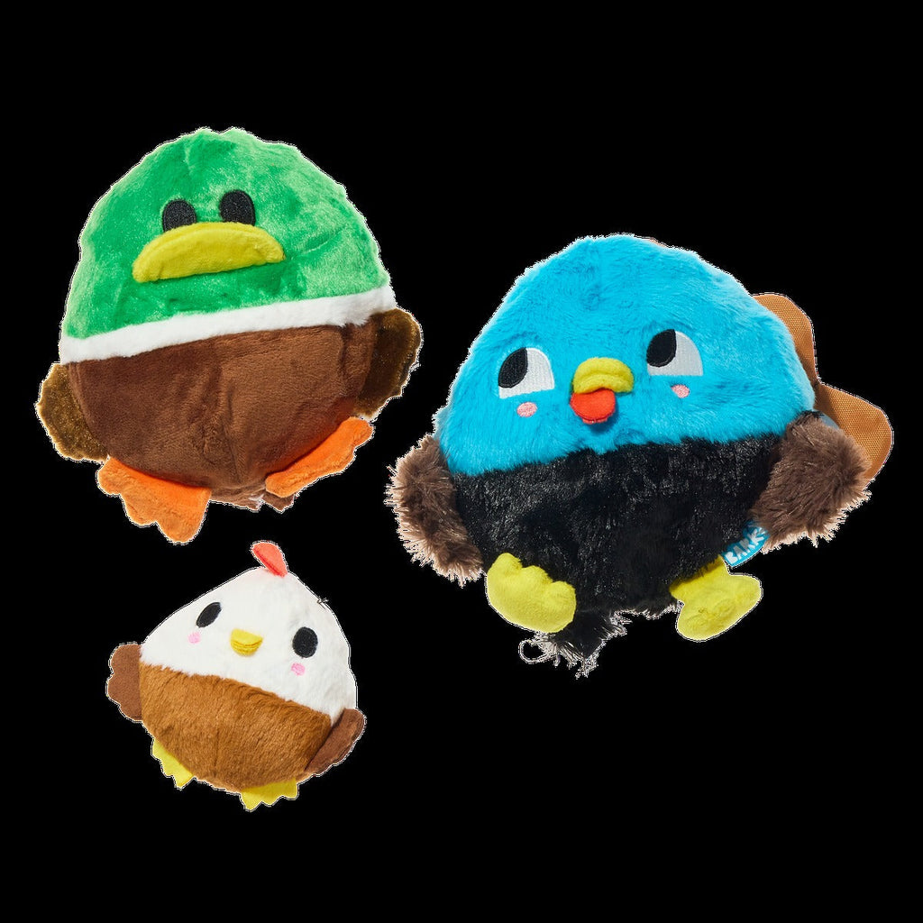 The Pecking Order Plush Multi-Part Dog Toy