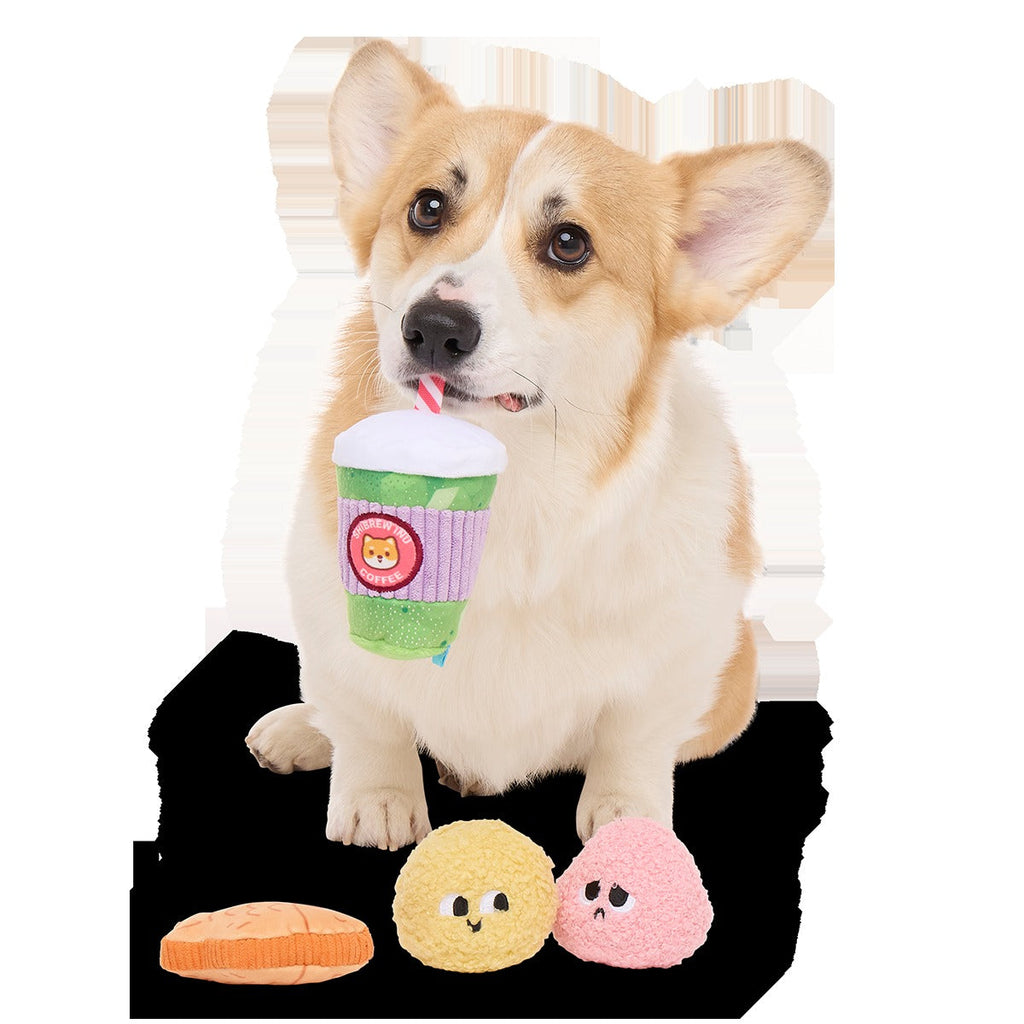 Muttcha & Mochi Mates Plush Multi-Part Dog Toy