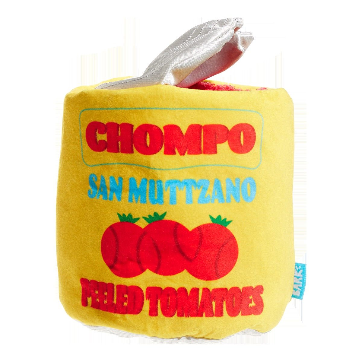 San Muttzano Tomatoes Plush Multi-Part + Enrichment + Fetch Dog Toy