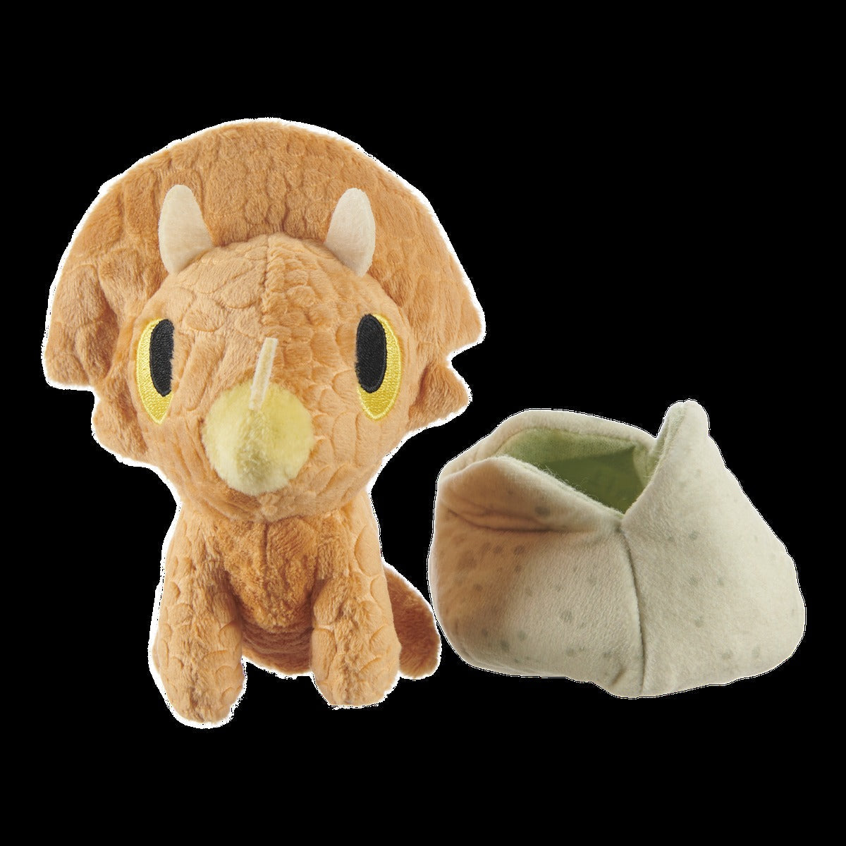 Baby Triceratops Plush Multi-Part + Enrichment Dog Toy