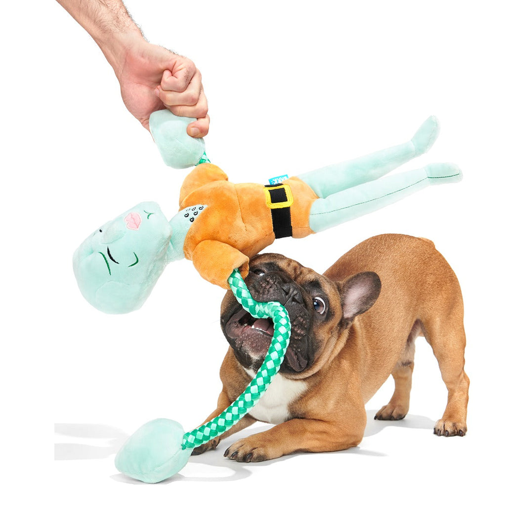 Handsome Squidward Plush Extra-Large + Tug Dog Toy