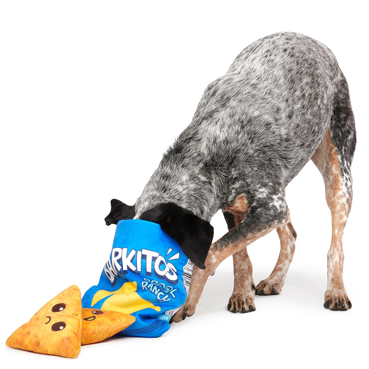Drool Ranch Chips Plush Enrichment + Multi-Part Dog Toy