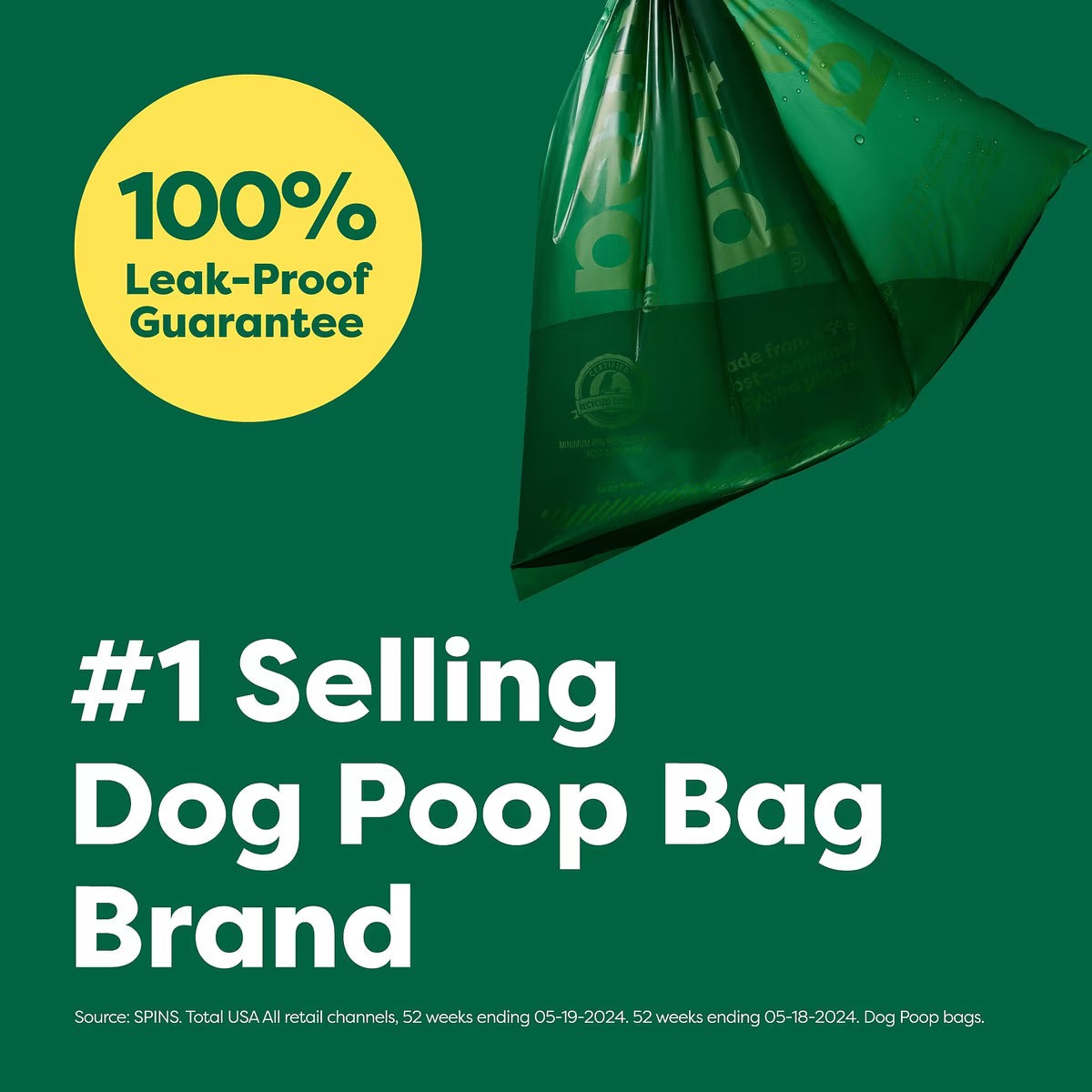 Earth Rated® Dog Poop Bags, 8 Refill Rolls, 120 Ct Bags