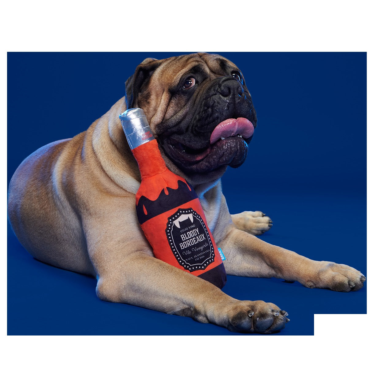Hallowine Plush Extra-Large + Tug Dog Toy