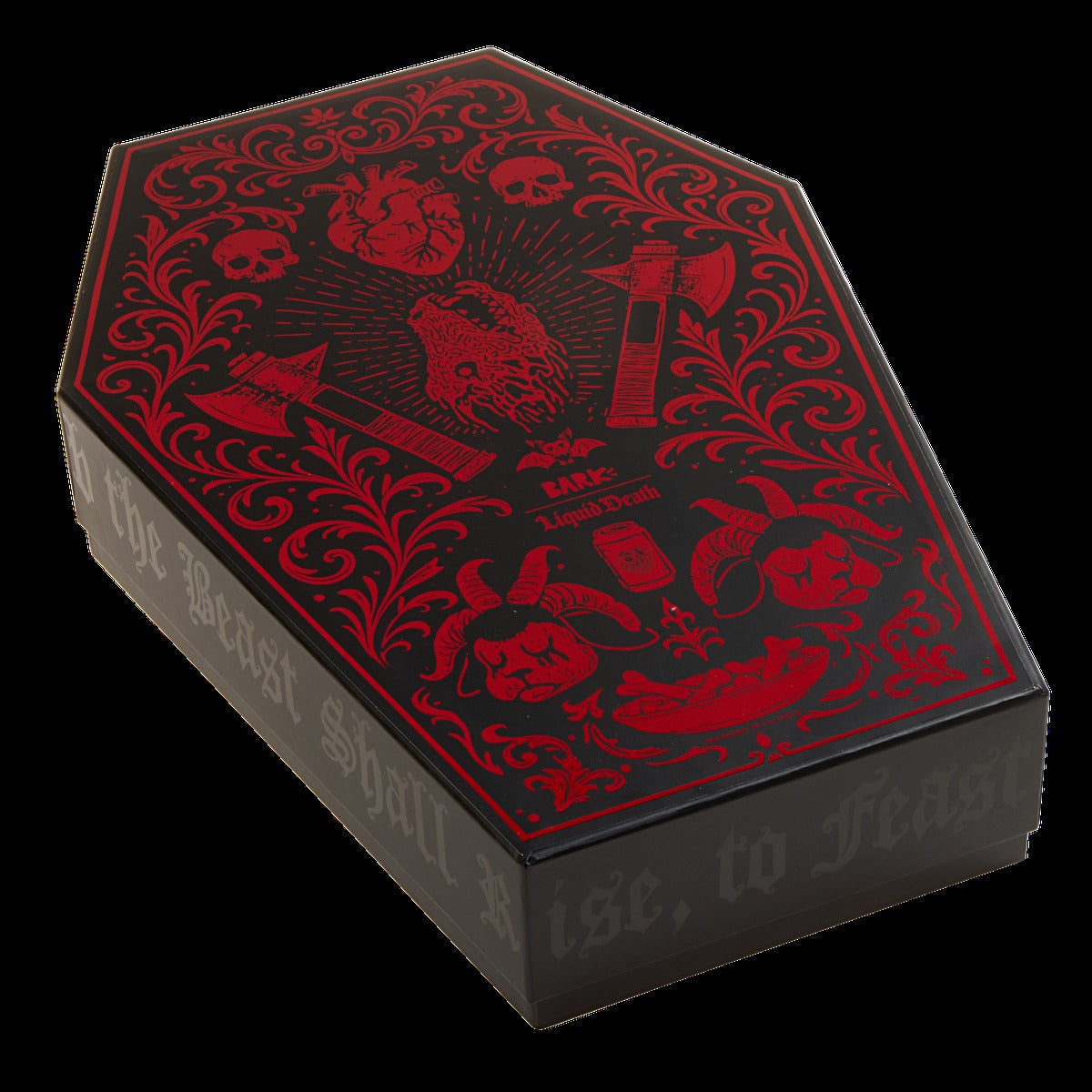 BARK x Liquid Death Feed the Beast Consumables Packup