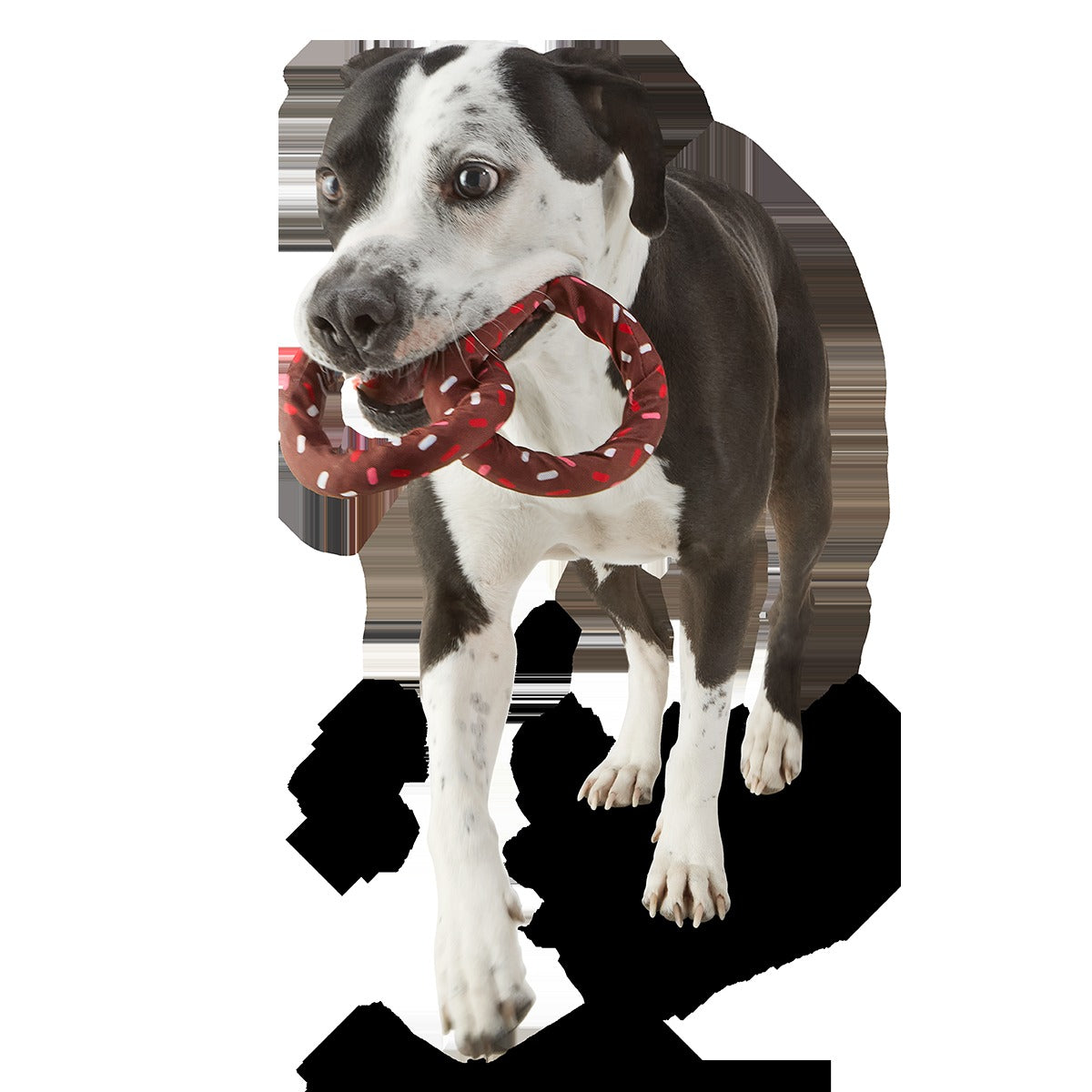 Chocolick Pretzel Plush Extra-Large + Tug Dog Toy