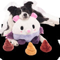 Poopers the Opossum Plush Extra-Large + Multi-Part + Enrichment Dog Toy
