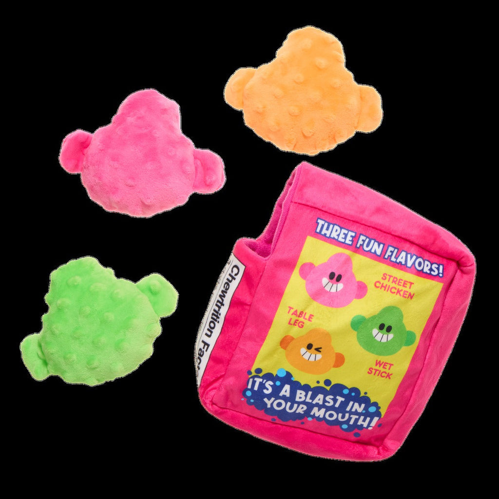 Dorks Plush Multi-Part + Enrichment Dog Toy