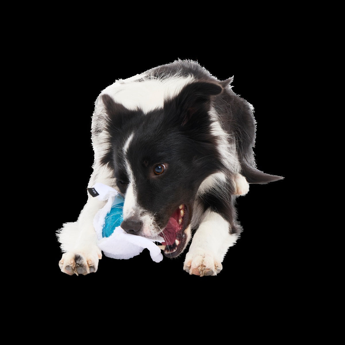 Slushy The Snowman Durable Super Chewer 2-in-1 Rip and Reveal Dog Toy