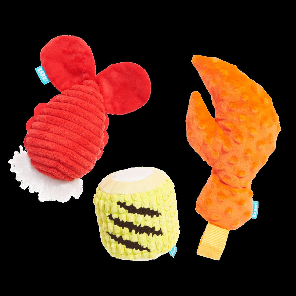 The Maine Event Plush Multi-Part Dog Toy