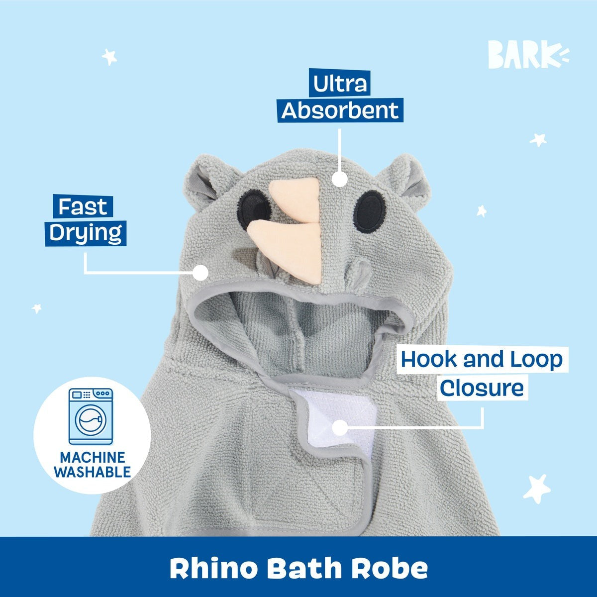 Rhino Bark n' Bathe Robe