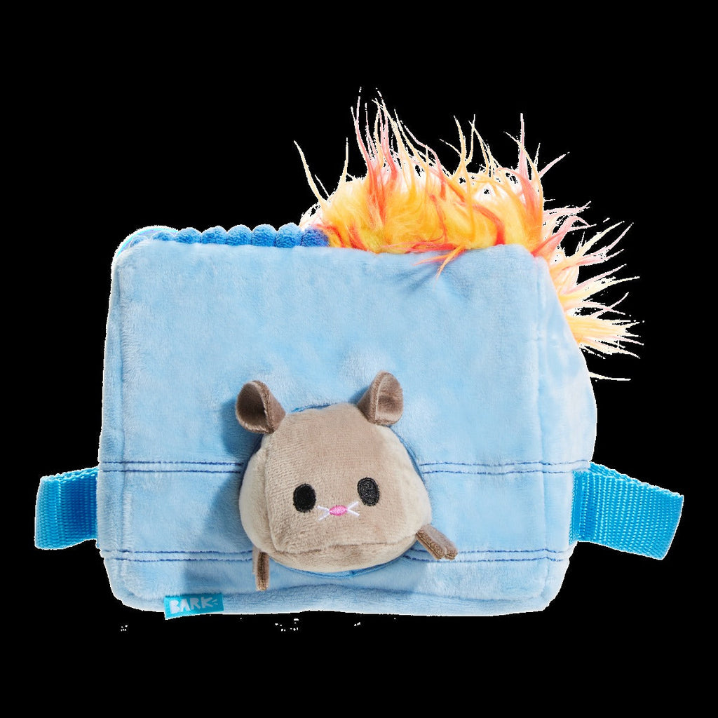 Hide n' Squeak Dumpster Fire Plush Multi-Part + Enrichment Dog Toy