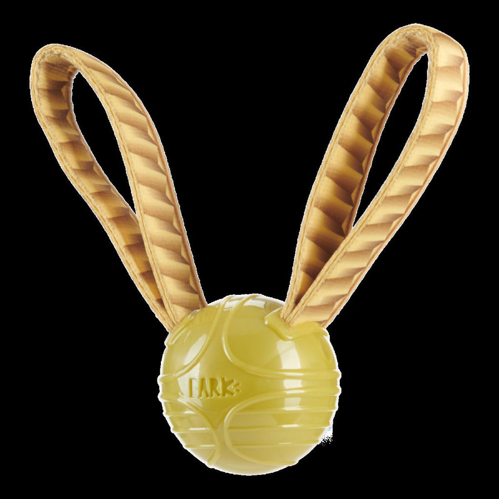 The Golden SnitchTM Super Chewer Durable Tug + Fetch Dog Toy